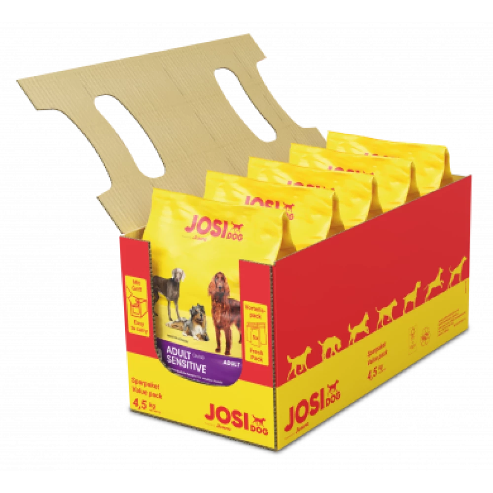 Сухой корм Josera JosiDog Adult Sensitive для взрослых с чувствительным пищеварением собак 5*900г (4.5 кг)