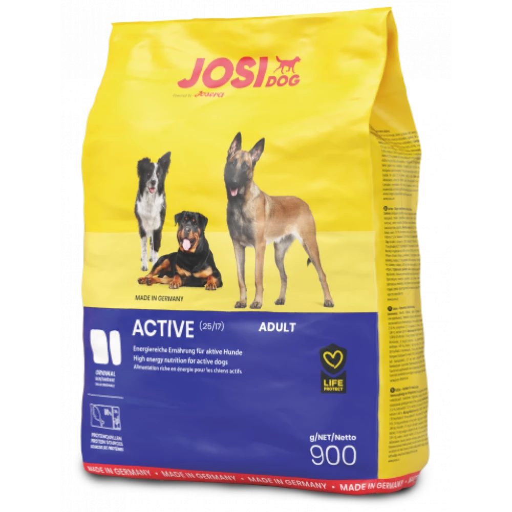 Сухой корм Josera JosiDog Active для активных собак 900 г