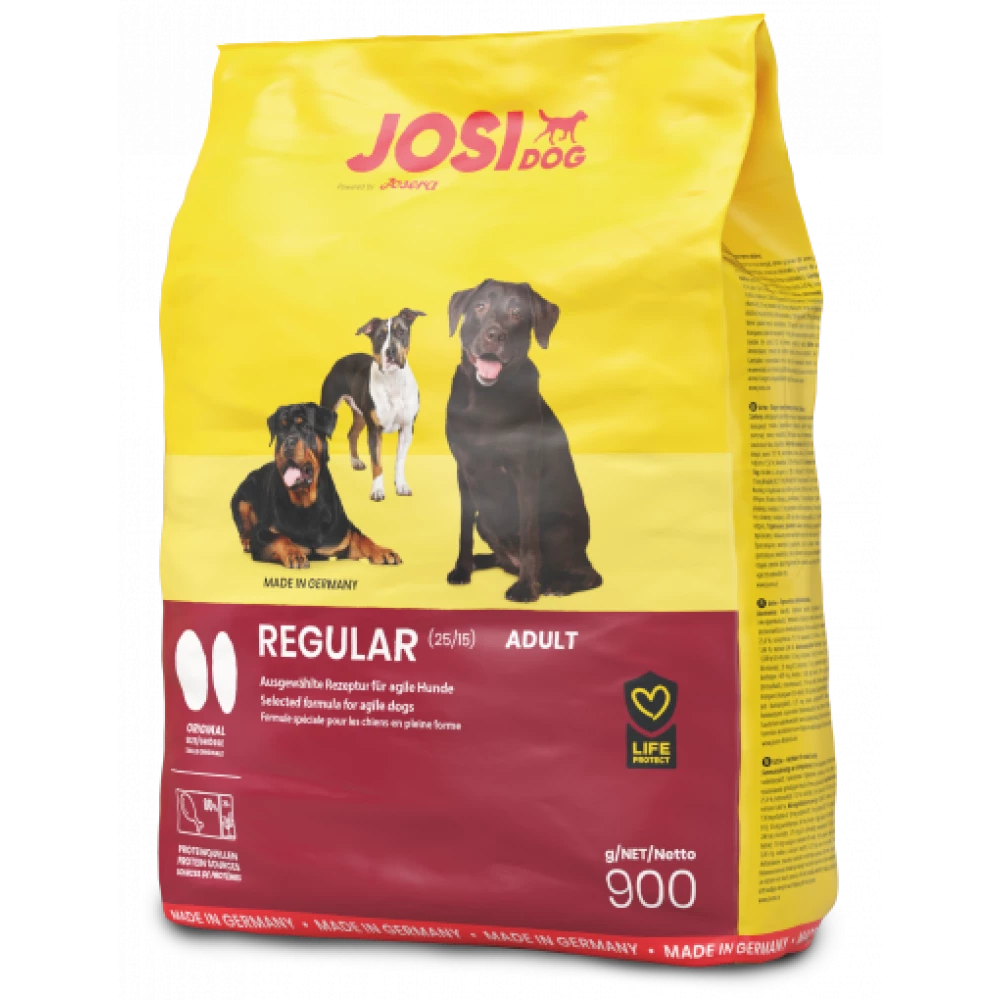 Сухой корм Josera JosiDog Regular для динамических собак 900 г