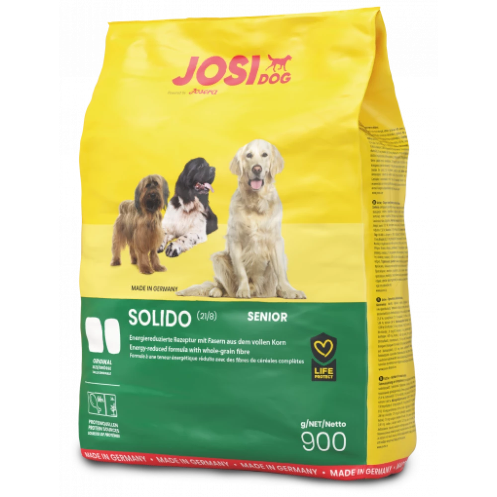 Сухой корм Josera JosiDog Solido для менее активных и старших собак 900 г