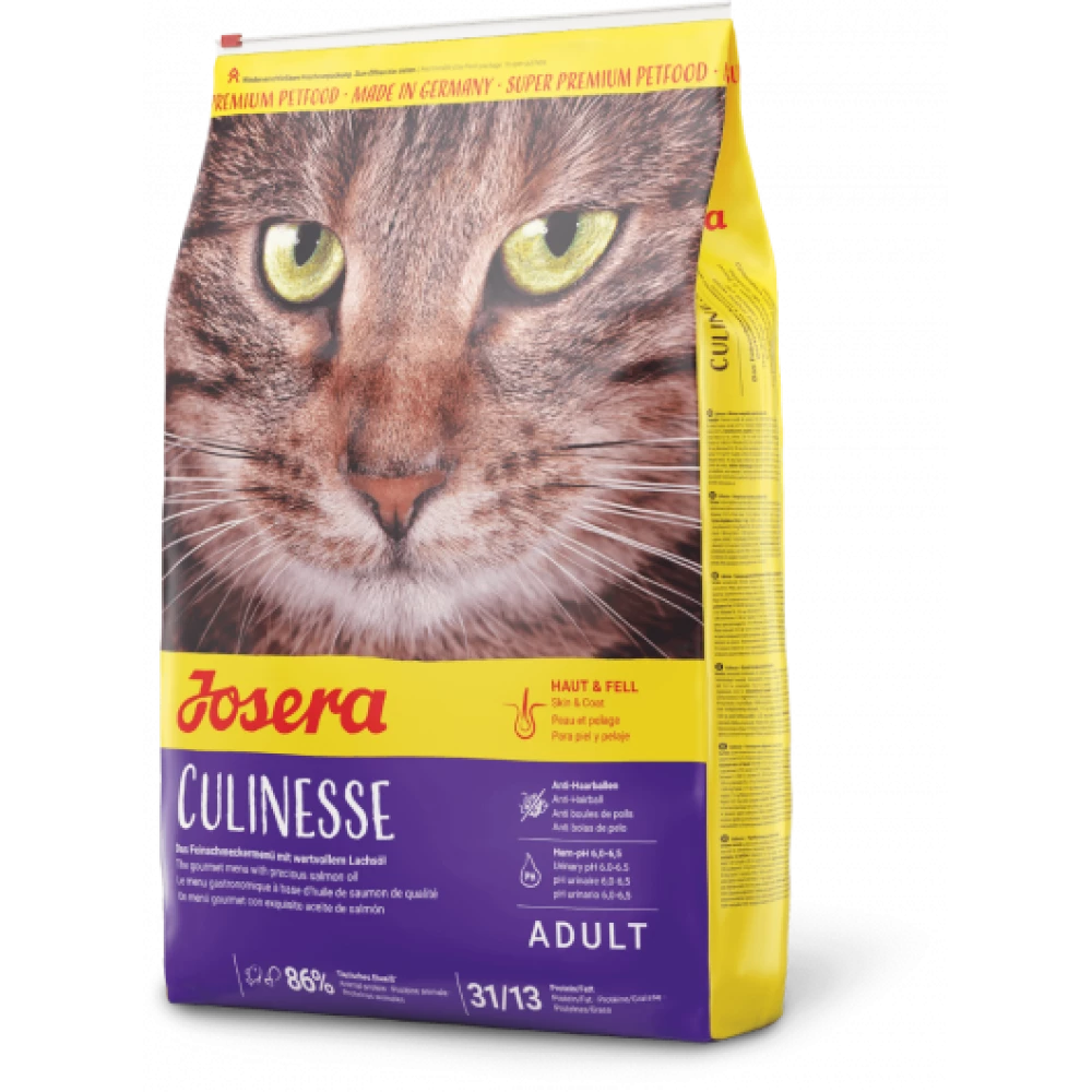 Сухой корм Josera Culinesse для взрослых привередливых кошек с лососем 10 кг