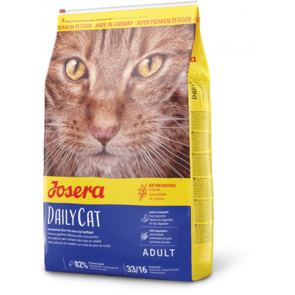 Сухой корм Josera DailyCat беззерновой для взрослых кошек и котов 10 кг