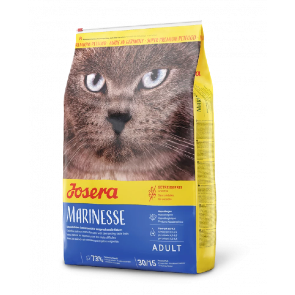 Сухой корм Josera Marinesse монопротеиновый для кошек гипоаллергенный на лососе 10 кг