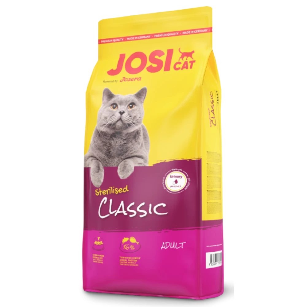 Сухой корм Josera JosiCat Sterilised Classic для стерилизованных кошек 10 кг