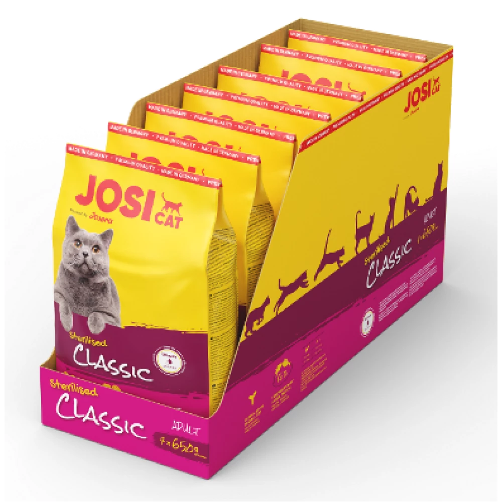 Сухой корм Josera JosiCat Sterilised Classic для стерилизованных кошек 7 * 650 г (4,55 кг)