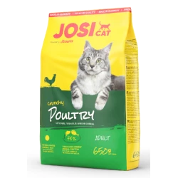 Сухой корм Josera JosiCat Crunchy Chicken с птицей для взрослых кошек 650 г
