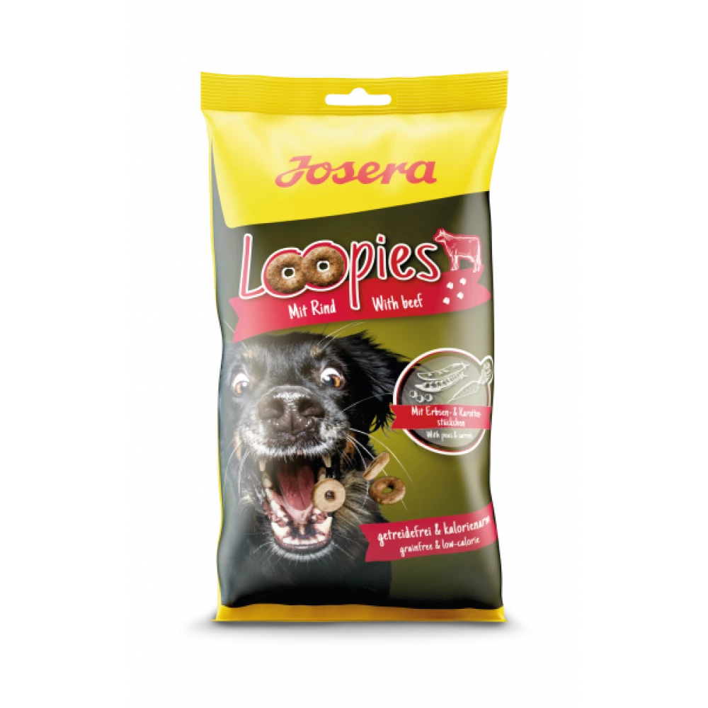 Josera Dog Loopies Rind Лакомство для собак Лупис с телятиной 150 г