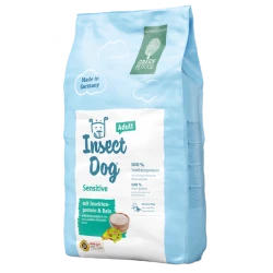 Сухой корм Green Petfood InsectDog Sensitive Adult для собак с протеином из насекомых и рисом 10 кг Сухой корм Green Petfood InsectDog Sensitive Adult для собак с протеином из насекомых и рисом 10 кг