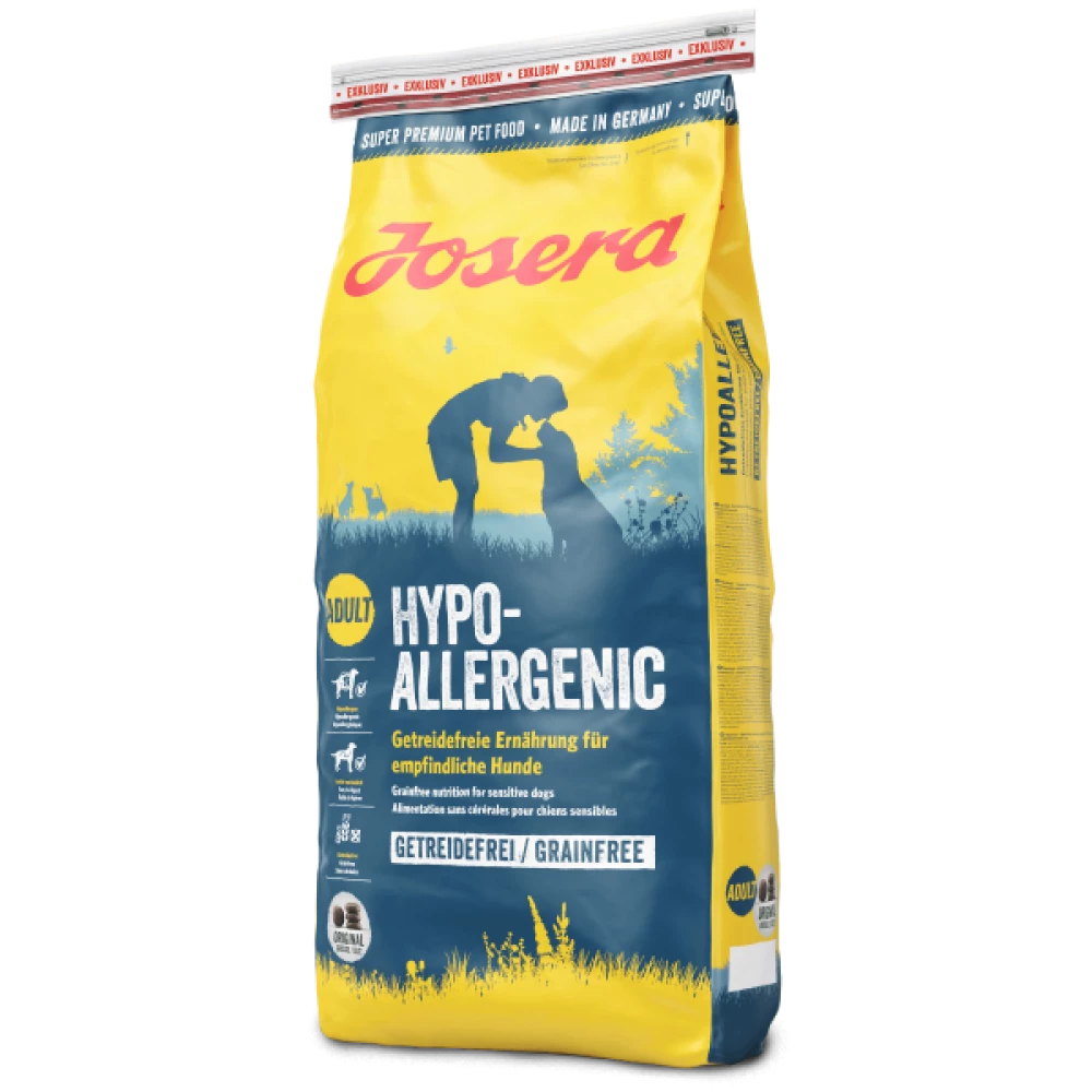 Сухой корм Josera Hypoallergenic для снижения пищевой непереносимости собак 15 кг