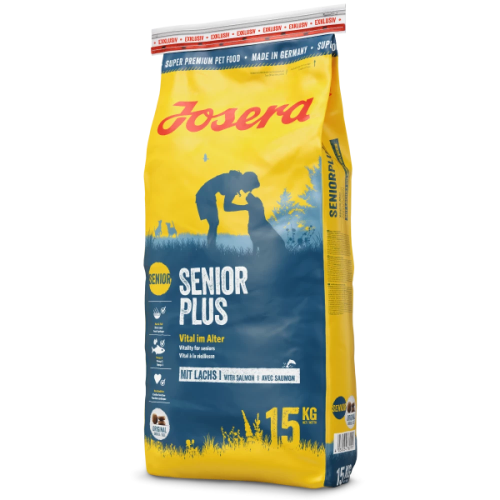 Сухой корм Josera Senior Plus Поддержание жизнеспособности для пожилых собак 15 кг