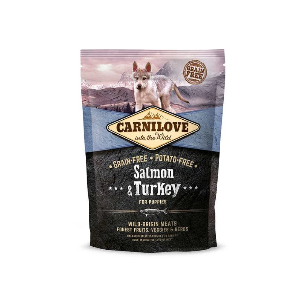 Carnilove Puppy Salmon and Turkey 1,5 kg (д/щенков)