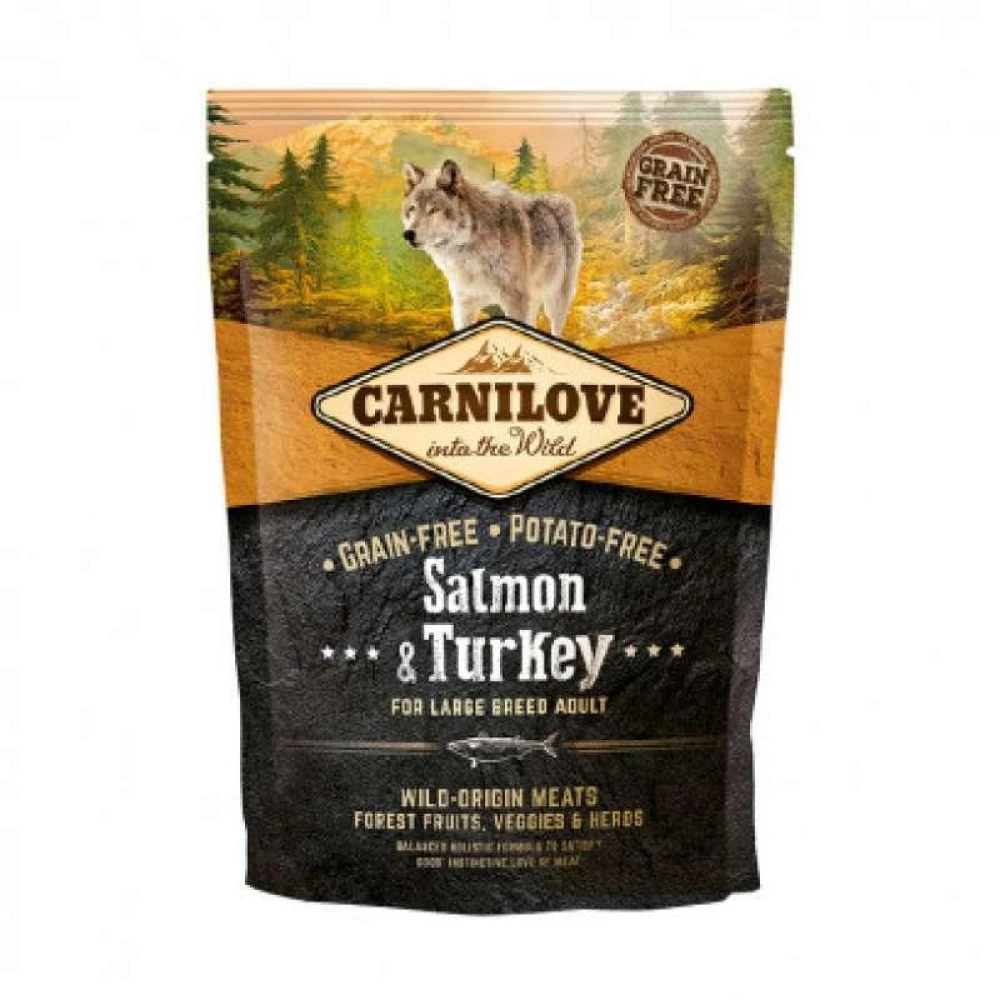 Carnilove Adult Large Breed Salmon  and  Turkey 1,5 kg (д/взрослых собак крупных пород)