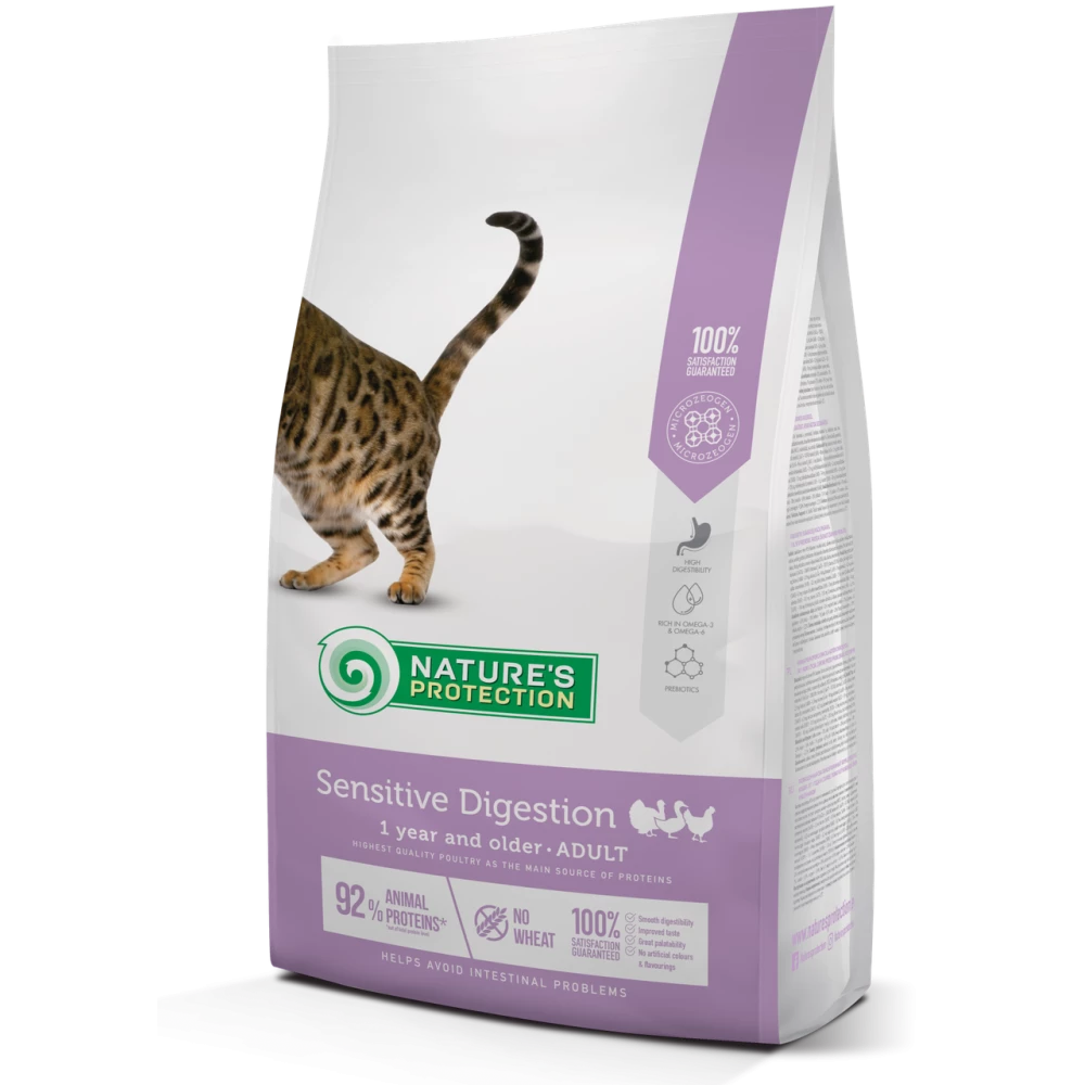 Nature“s Protection Sensitive Digestion для кошек с чувствительным пищеварением2 кг