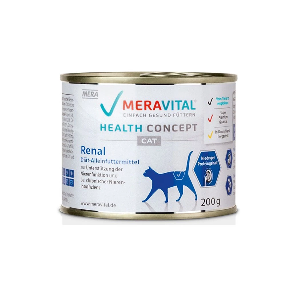 Влажный корм Mera Vital Renal для котов при болезнях почек 200г
