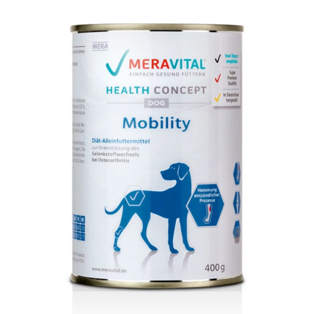 Влажный корм Mera Vital Mobility для собак при болезнях суставов 400г