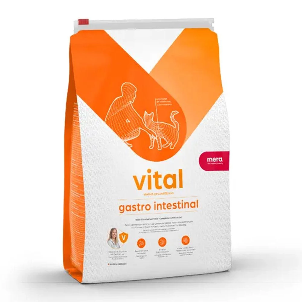 Mera MVH Gastro Intestinal Лечебный корм для кошек при расстройствах пищеварения 750г