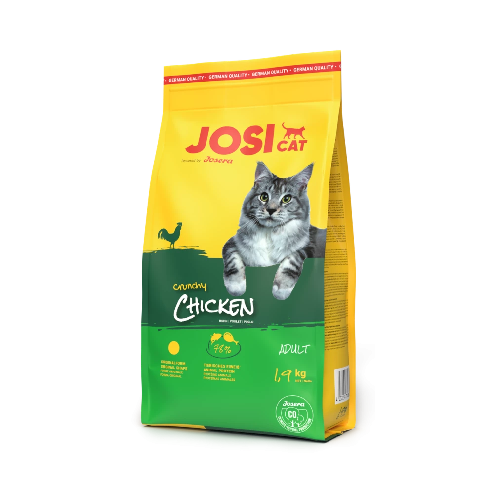 Сухой корм Josera JosiCat Crunchy Chicken с птицей для взрослых кошек 650 г