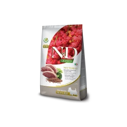 Сухой корм Farmina N&D для стерилизованных собак мелких пород утка киноа брокколи и спаржа 2,5 кг Сухой корм Farmina N&D для стерилизованных собак мелких пород утка киноа брокколи и спаржа 2,5 кг