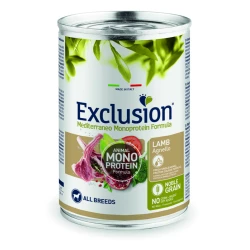 Консервированный корм Exclusion Adult для собак с Ягненком 400г