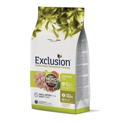 Сухой корм Exclusion Mini Adult Chicken для собак мелких пород с курицей 500г