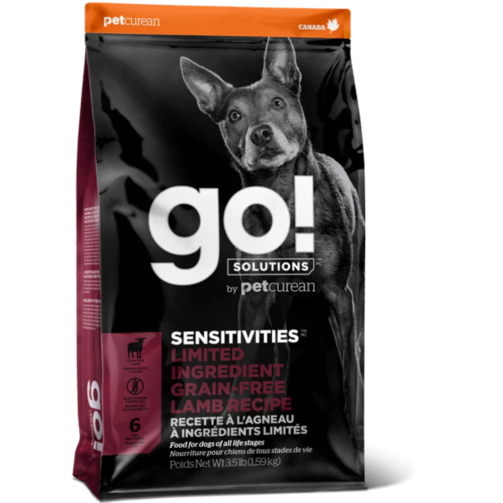 Сухой корм GO! Sensitivities Limited Ingredient Lamb Recipe Dog Formula - Гоу! для щенков и взрослых собак с