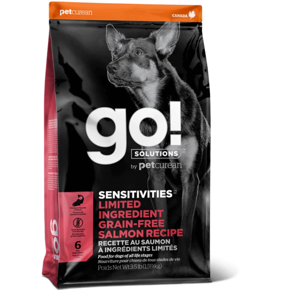 Сухой корм GO! Sensitivities Limited Ingredient Salmon Recipe Dog Formula - Гоу! с лососем для щенков и