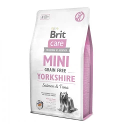 Brit care GF Mini Yorkshire Сухой корм для йоркширских терьеров, лосось и тунец 2кг