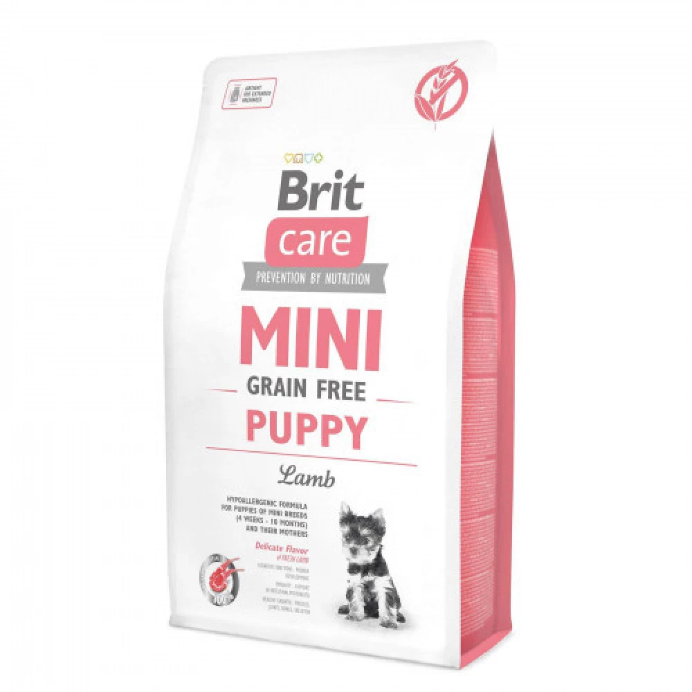 Brit care GF Mini Puppy Lamb Сухой корм для щенков мелких пород, ягненок 2кг