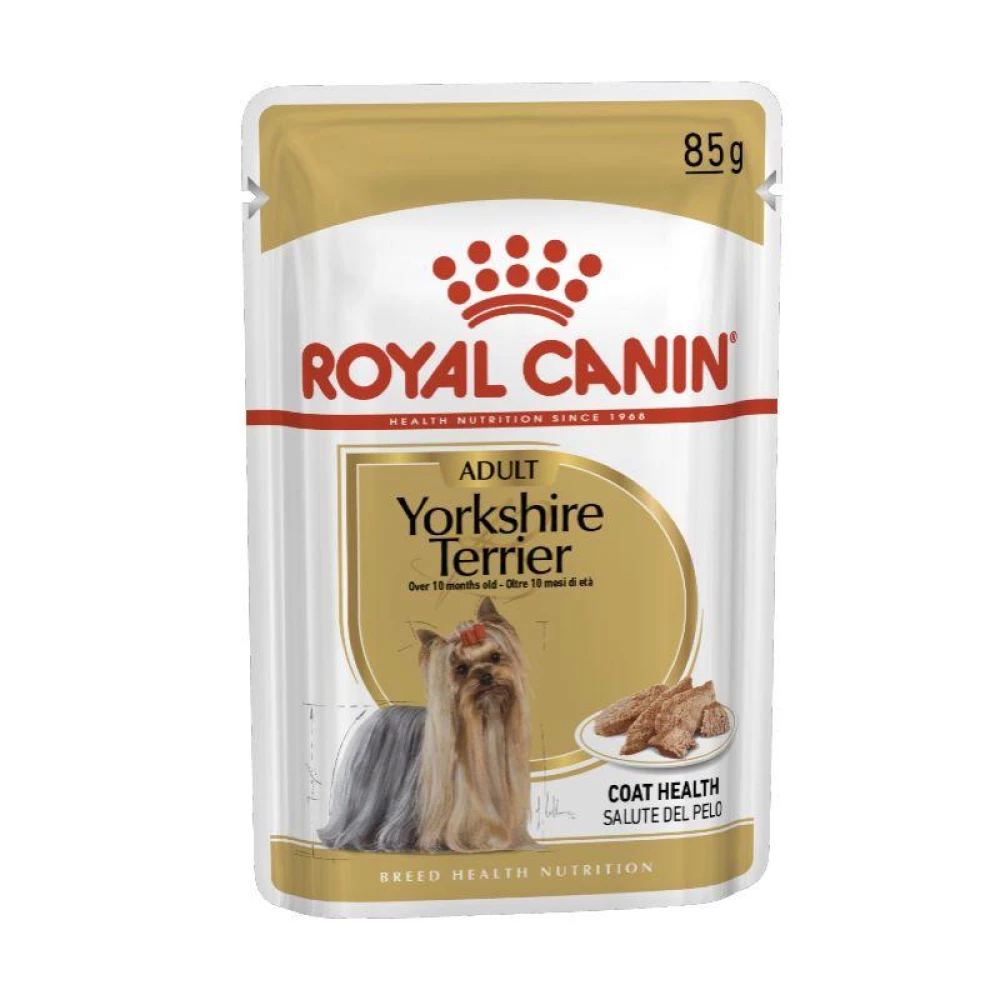 Royal Canin Yorkshire Terrier Adult Влажный корм для взрослых собак породы Йоркширский Терьер (паштет) 85г