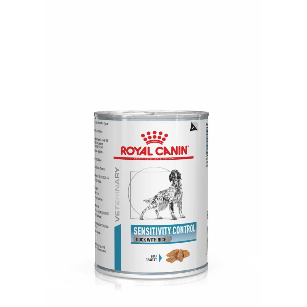 Royal Canin Veterinary Sensitivity Control Duck Консервированный корм для собак при пищевой аллергии 410г