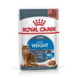 Royal Canin Light Weight Care in gravy Корм для кошек, склонных к чрезмерному весу (кусочки в соусе) пауч 85г Royal Canin Light Weight Care in gravy Корм для кошек, склонных к чрезмерному весу (кусочки в соусе) пауч 85г