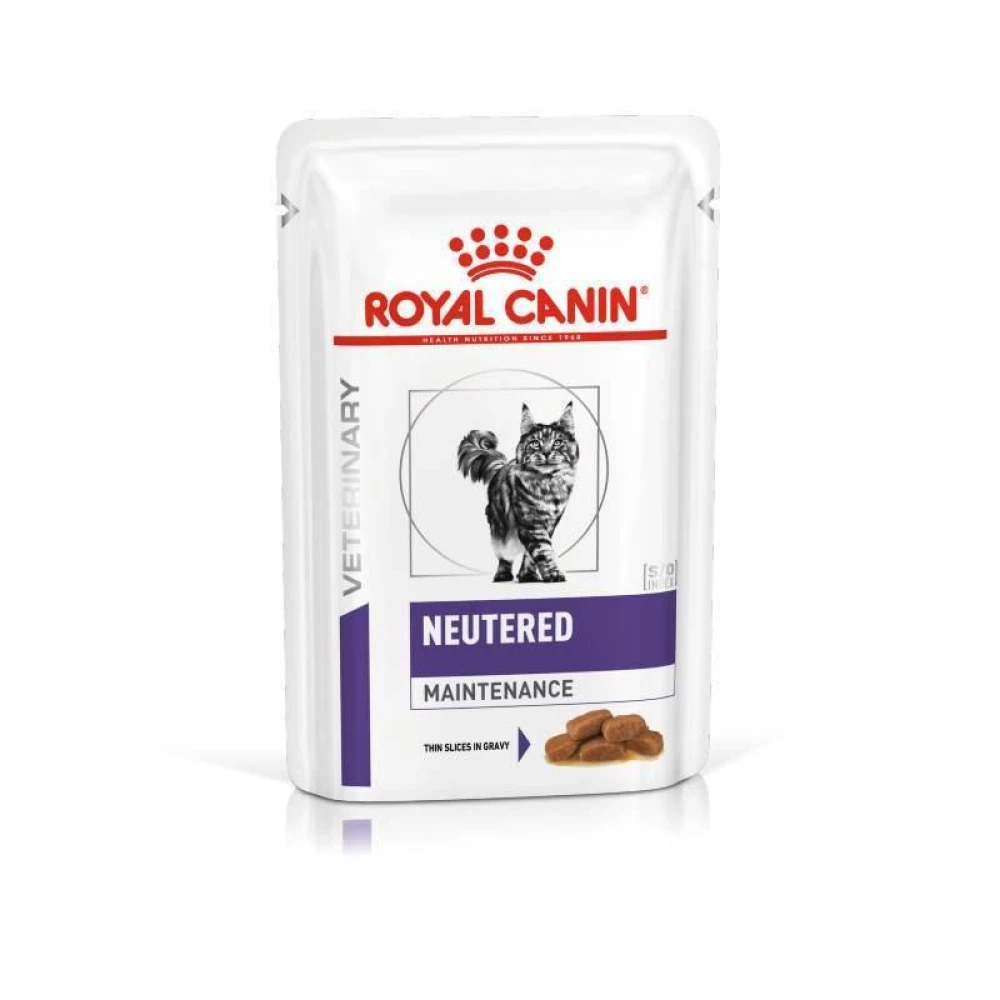 Royal Canin Veterinary Neutered Maintenance Корм для взрослых кошек с момента стерилизации до 7 лет (соус) 85г