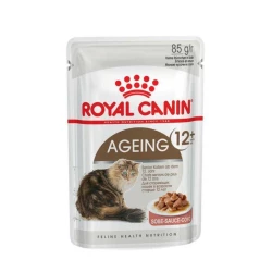 Royal Canin Ageing 12+ Консервированный корм для кошек старше 12 лет (кусочки в соусе) пауч 85г Royal Canin Ageing 12+ Консервированный корм для кошек старше 12 лет (кусочки в соусе) пауч 85г