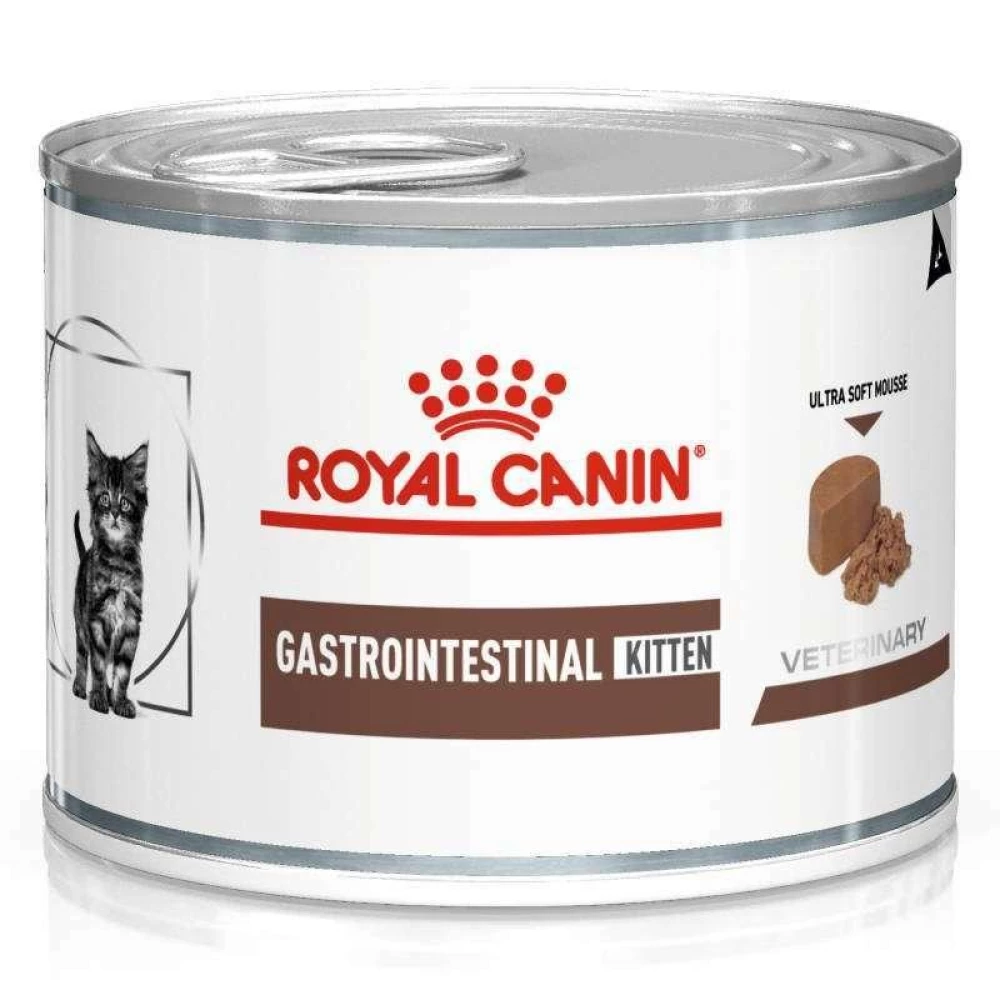 Royal Canin Veterinary Gastrointestinal Kitten Корм-диета для котят при расстройствах пищеварения (мусс) 195г
