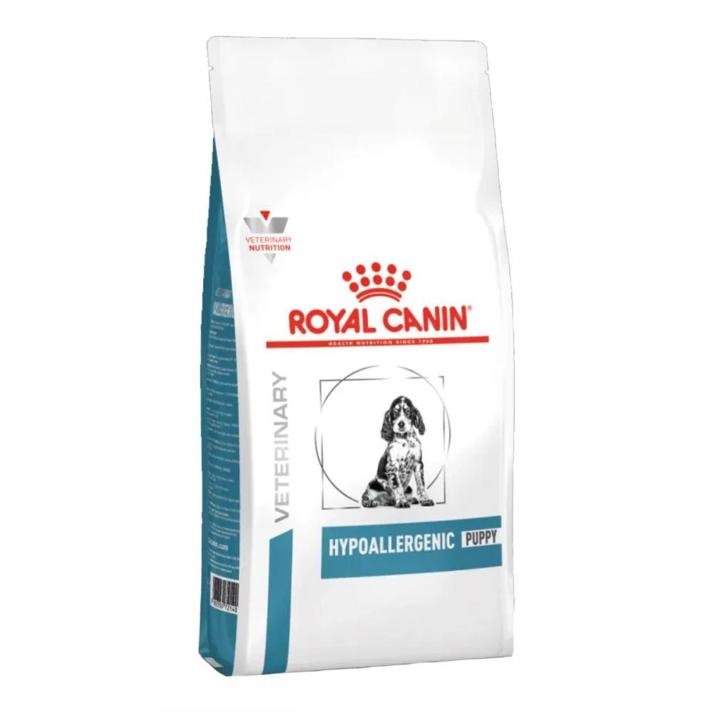 Royal Canin Veterinary Hypoallergenic Puppy Корм для щенков с пищевой аллергией или непереносимостью 1.5кг