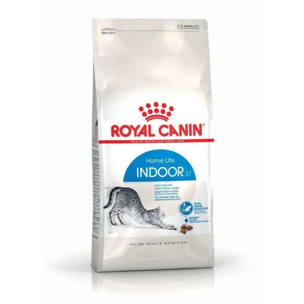 Royal Canin Indoor Сухой корм с птицей для домашних кошек 2кг