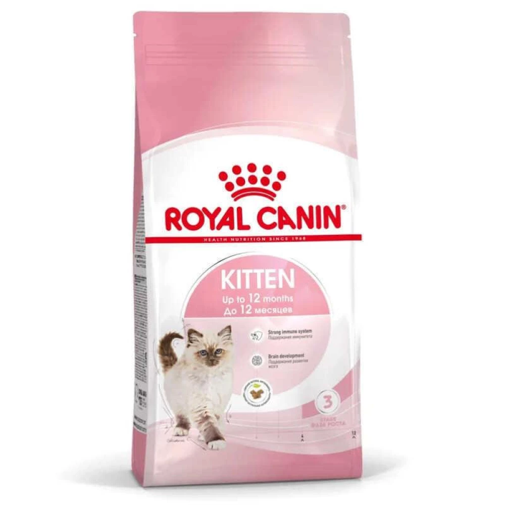 Royal Canin Kitten Сухой корм с птицей для котят до 12 мес 4кг