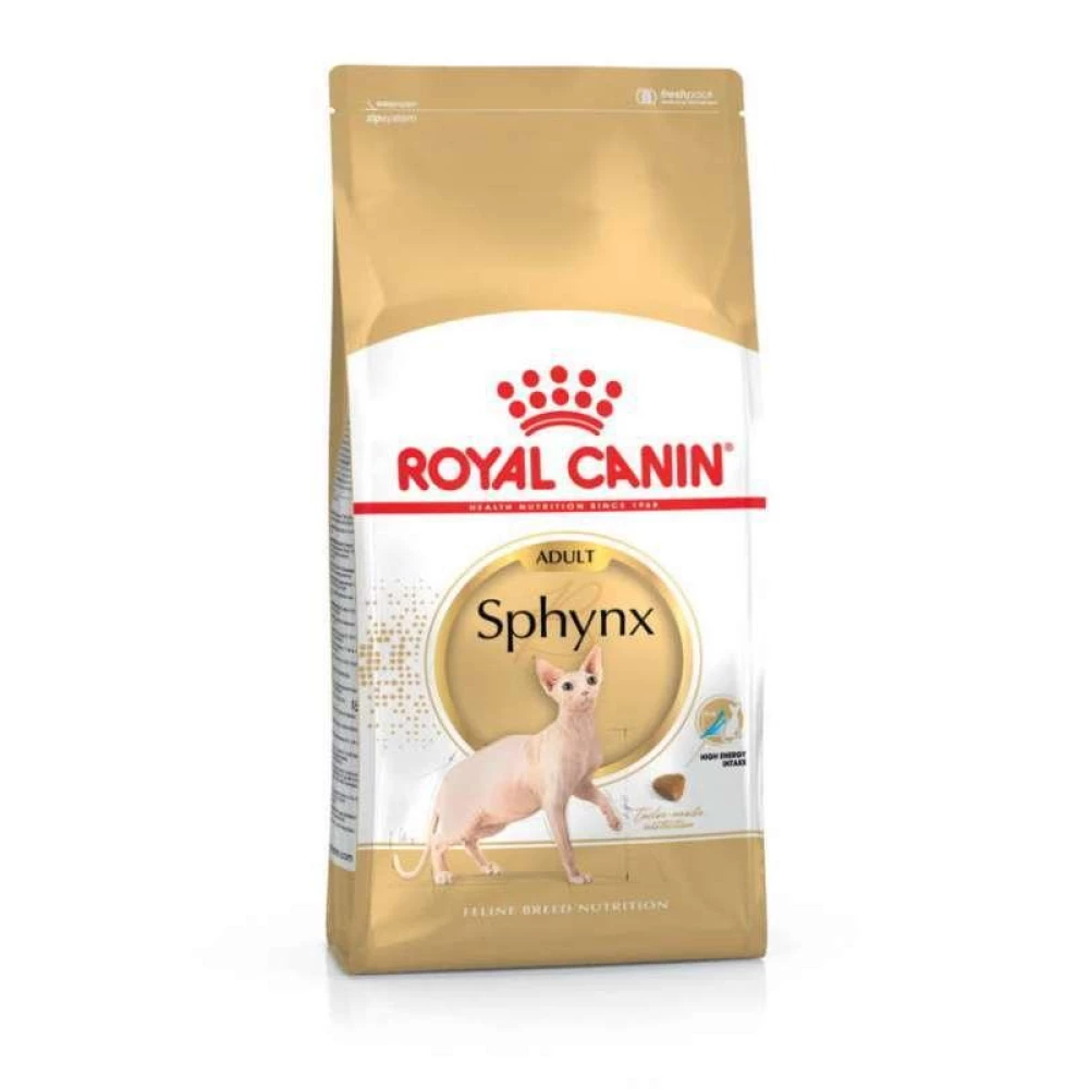 Royal Canin Sphynx Adult Сухой корм с птицей для взрослых кошек породы Сфинкс 10кг