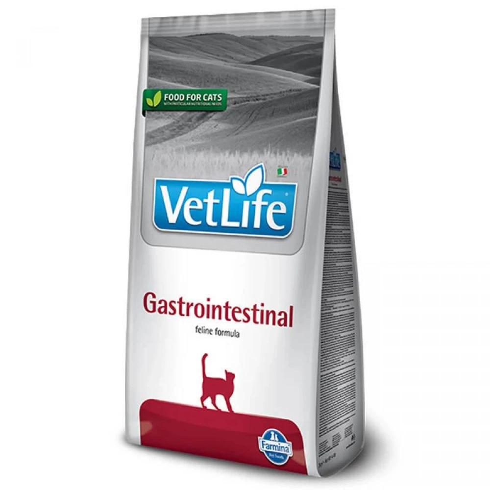 Сухой корм Farmina VetLife Gastrointestinal cat  для кошек с курицей 400г