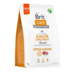 Brit care Dog Hypoallergenic Junior Large Breed Сухой корм с ягненком для молодых собак больших пород 3кг Brit care Dog Hypoallergenic Junior Large Breed Сухой корм с ягненком для молодых собак больших пород 3кг