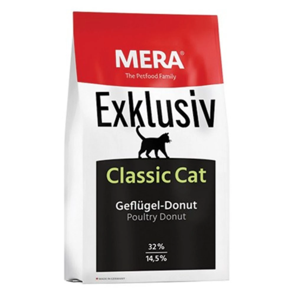 Mera Exklusiv Classic Cat Geflugel (Poultry Donut) Корм для кошек с птицей 10кг