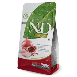 Farmina N&D Prime GF Adult Cat Chicken & Pomegranate Сухой корм для взрослых кошек, курица, беззерновой 1,5 кг Farmina N&D Prime GF Adult Cat Chicken & Pomegranate Сухой корм для взрослых кошек, курица, беззерновой 1,5 кг