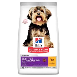 Hill“s Adult Sensitive Stomach & Skin Small & Mini Chicken Корм для взрослых собак мини пород с курицей 1,5 кг Hill“s Adult Sensitive Stomach & Skin Small & Mini Chicken Корм для взрослых собак мини пород с курицей 1,5 кг