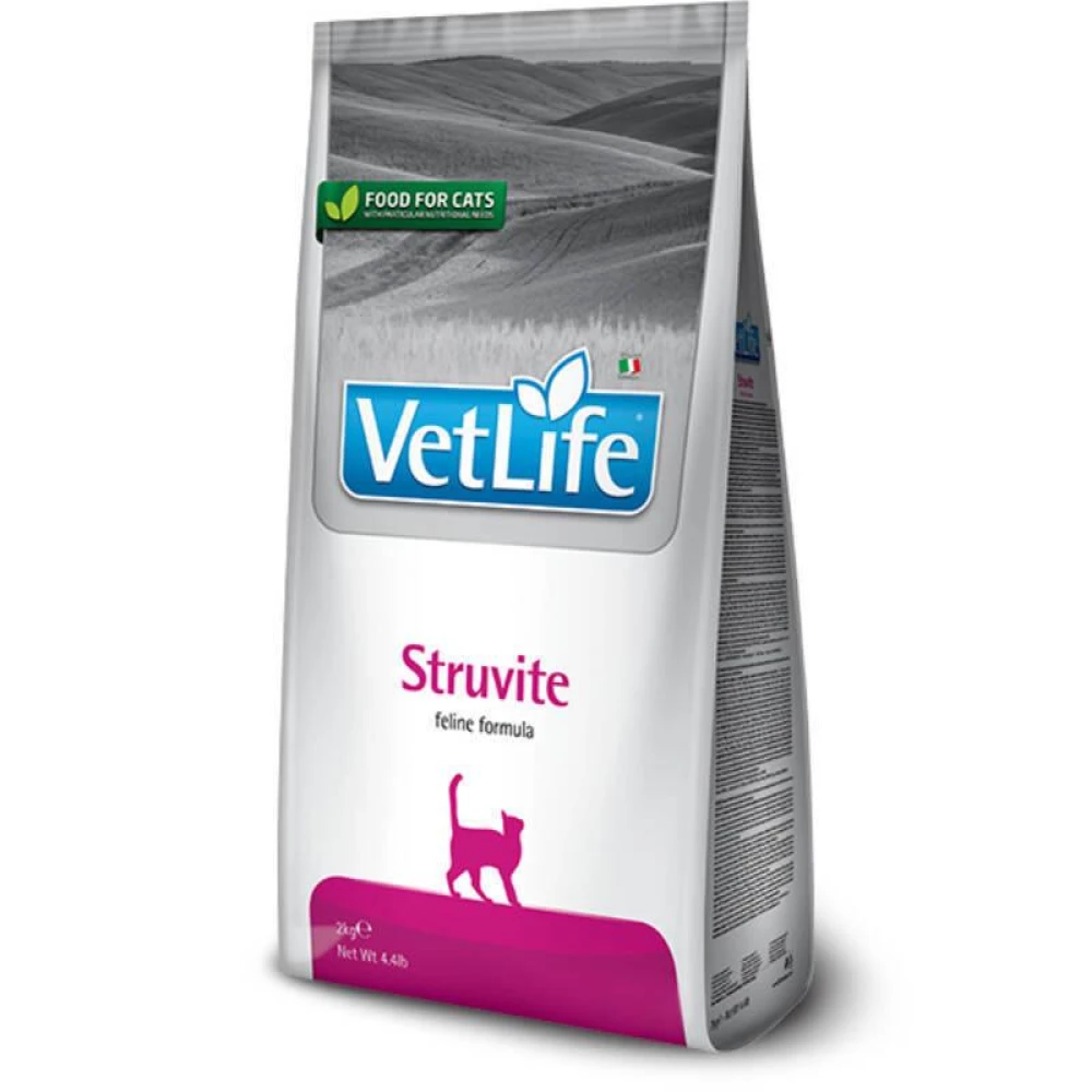 Farmina VetLife Struvite Feline formula Cухой корм для котов и кошек при мочекаменной болезни с курицей 2кг