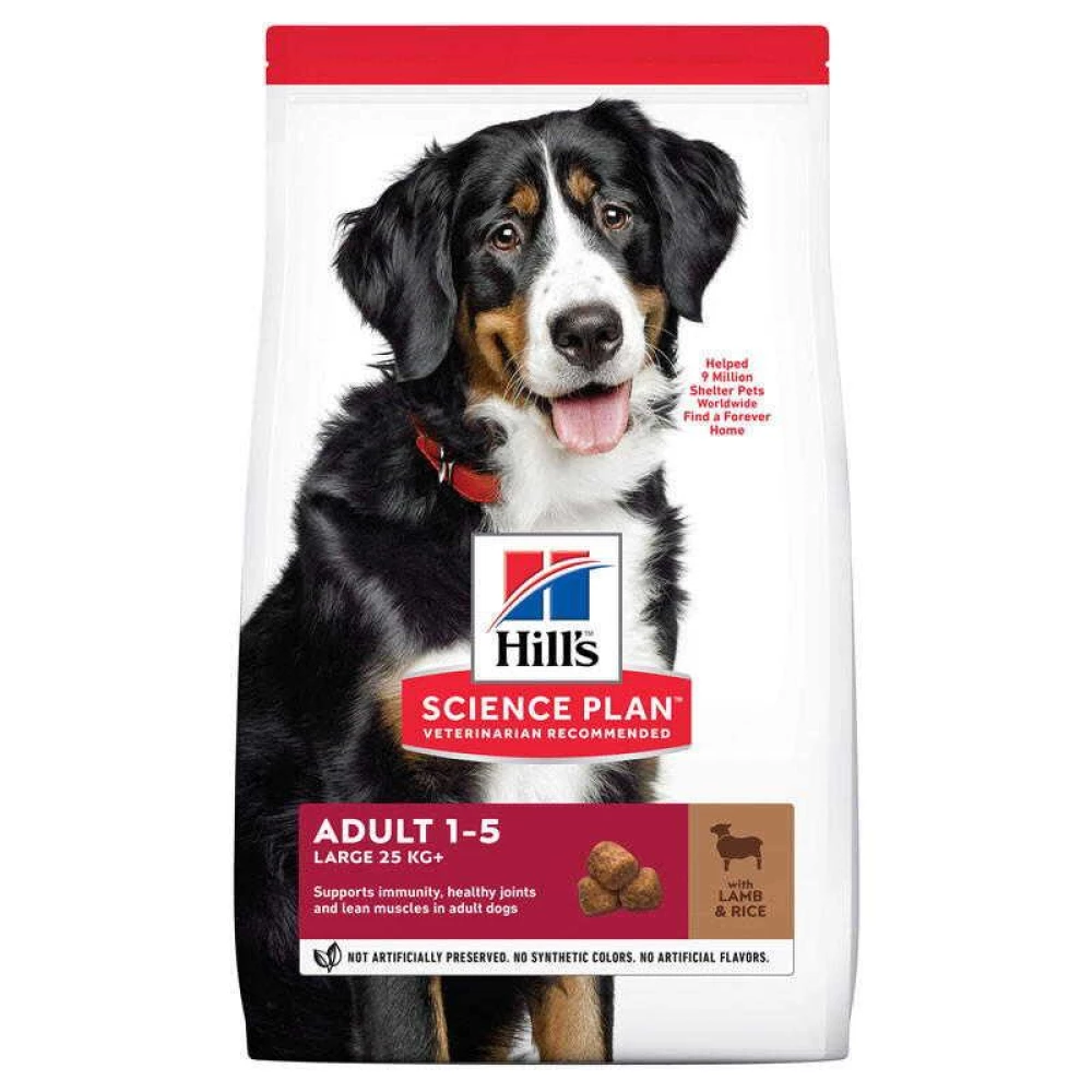 Hill“s SP Adult Large with Lamb & Rice Сухой корм с ягненком и рисом для взрослых собак крупных пород 12кг