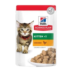Hill“s SP Kitten Chicken Влажный корм с курицей для котят и кошек в период беременности и лактации 85г Hill“s SP Kitten Chicken Влажный корм с курицей для котят и кошек в период беременности и лактации 85г