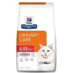 Hill“s c/d Urinary Care Multicare Stress Корм для кошек мочевыводящих путей и снижение стресса, курица 1,5кг