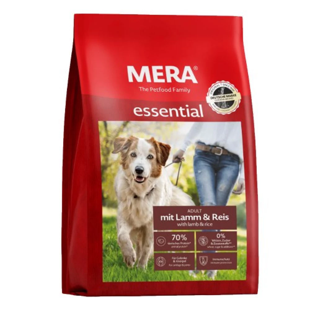 Mera Adult Essential Lamm & Reis Корм для собак с нормальным уровнем активности с ягненком и рисом 1кг