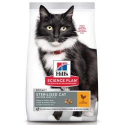 Hill“s sterilised cat Mature Adult 7+ Chicken Сухой корм с курицей для стерилизованных кошек старше 7лет 1,5кг