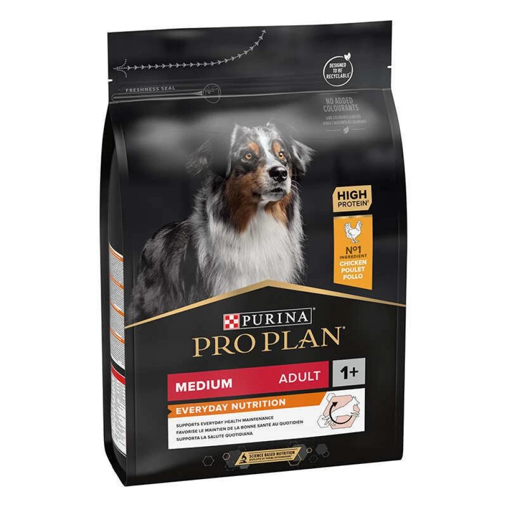 Purina Pro Plan Adult Medium with Chicken Сухой корм для взрослых собак средних пород с курицей 3кг
